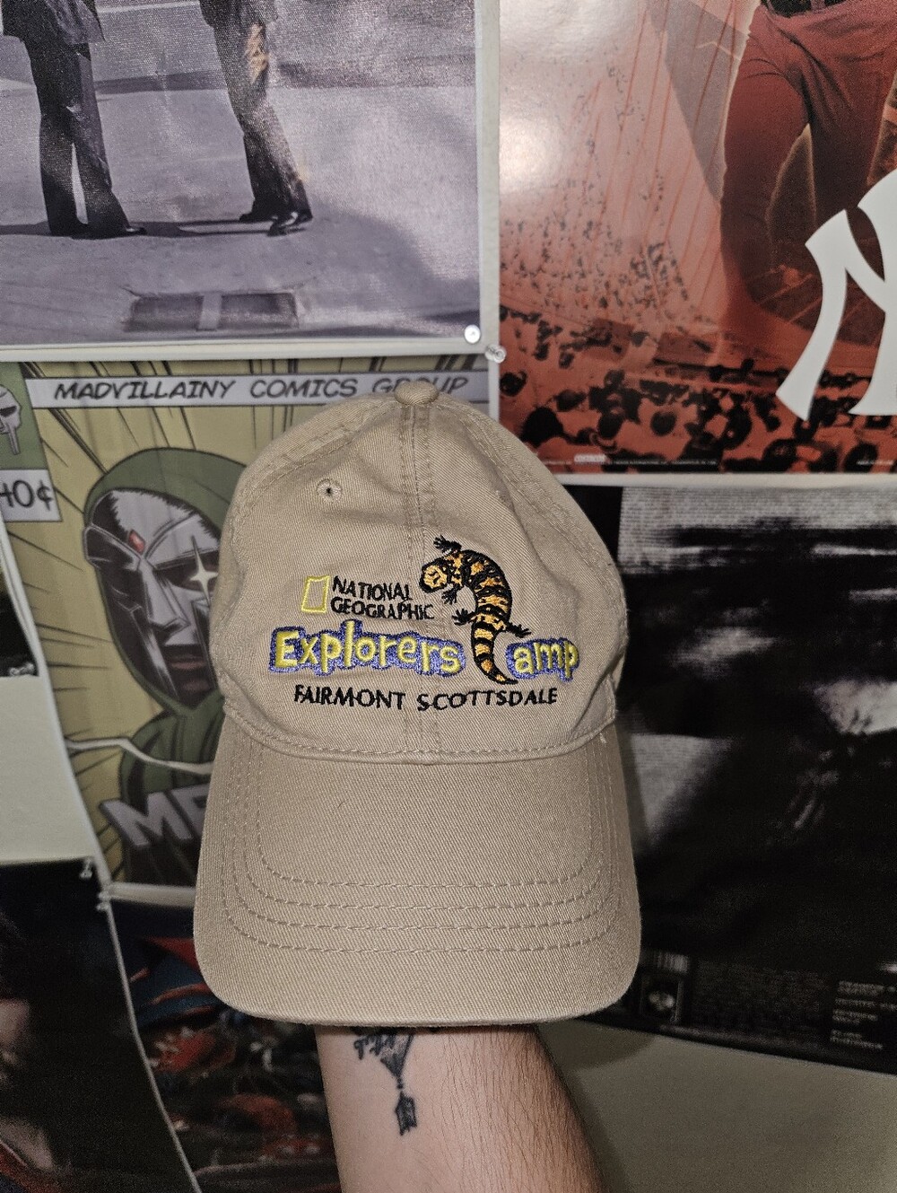 National Geographic Explorers Camp Fairmont Scottsdale Vintage Otto Hat